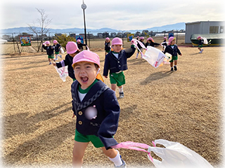 お正月遊び　～宮古保育園～
