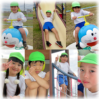 オリーブ組さんがバスに乗って川西こども園へ遊びに行きました🚌　～こどもの森阪手保育園～