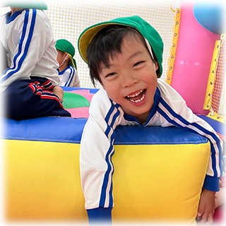 ニコニコ笑顔のゆり組さんでした😆　～柳本保育園～